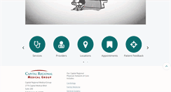 Desktop Screenshot of capitalregionalmedicalgroup.com